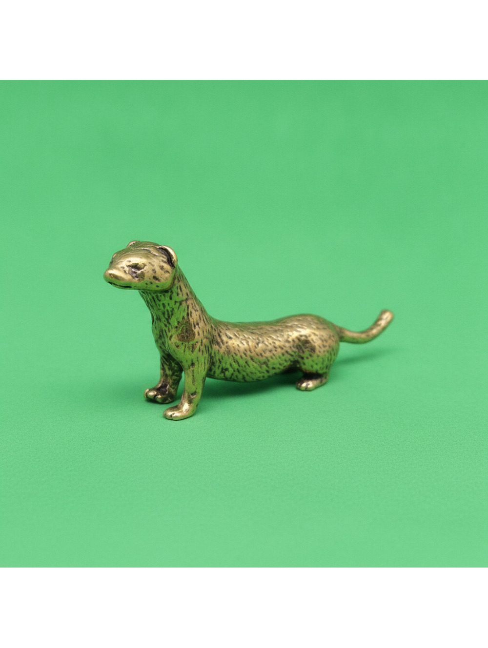 Brass Weasel Crafts Decoration Desktop Ornaments